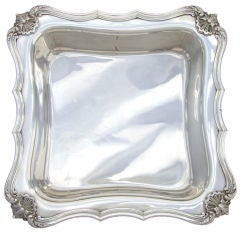 CARDEILHAC Antique French Sterling Silver 9 3/4" Serving Dish
