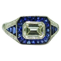 Sophia D Diamond & Sapphire Ring