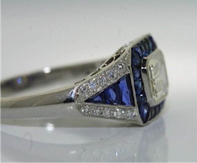 Sophia D Diamond & Sapphire Ring