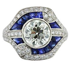 Sophia D Diamond & Sapphire Ring