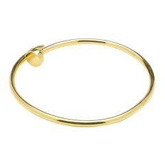 ALDO CIPULLO Gold 'Nail' Choker Necklace