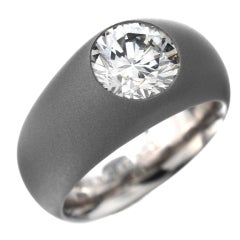 HEMMERLE A Fancy Grey Diamond Ring HEMMERLE A Fancy Grey Diamond Ring