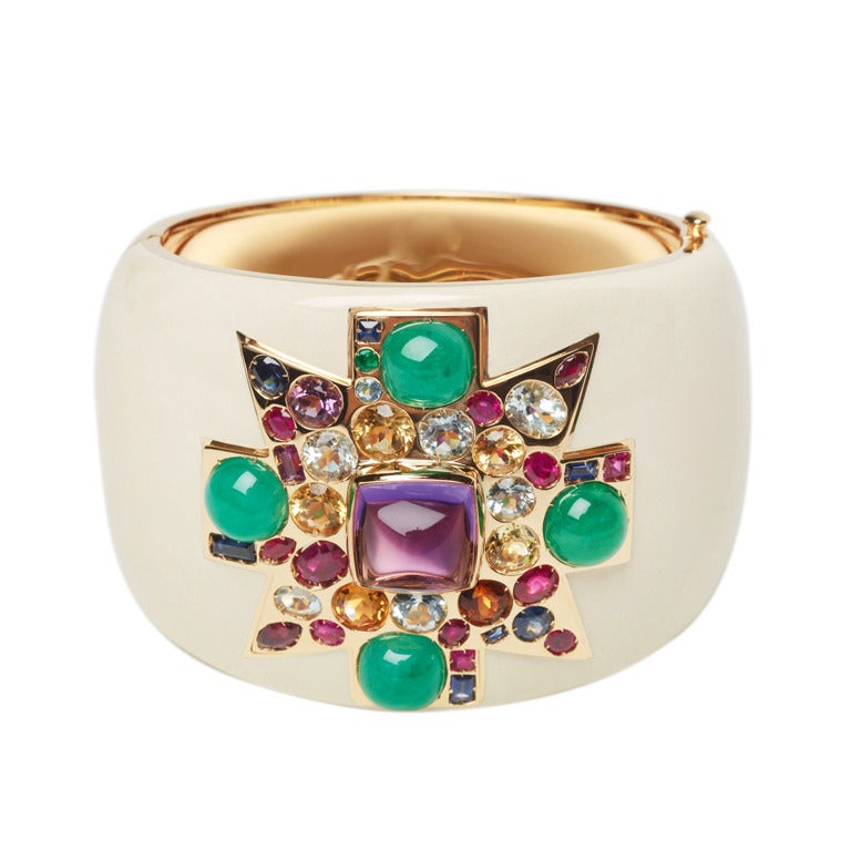 VERDURA A Fulco Cuff Bracelet For Sale