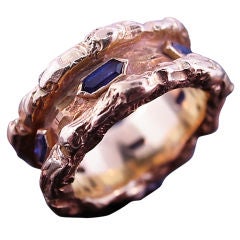 CARTIER PARIS Gold & Sapphire Ring