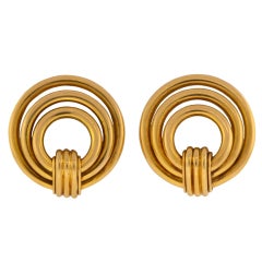 BULGARI Gold Earrings