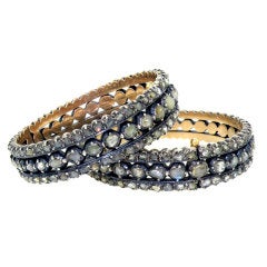 Pair of Georgian Diamond Bracelets