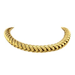 ABEL & ZIMMERMAN Gold Necklace