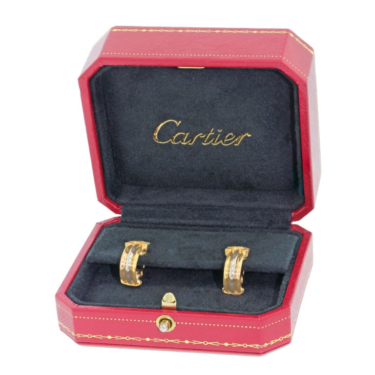 Cartier Diamond Set Signature Cs Trinity Earrings 3
