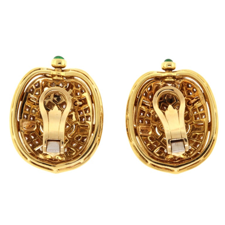 JUDITH LEIBER Miniature Gold Purse Earrings 6