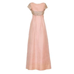 Vintage An Extremely Rare Circa 1962  Valentino Couture Gown