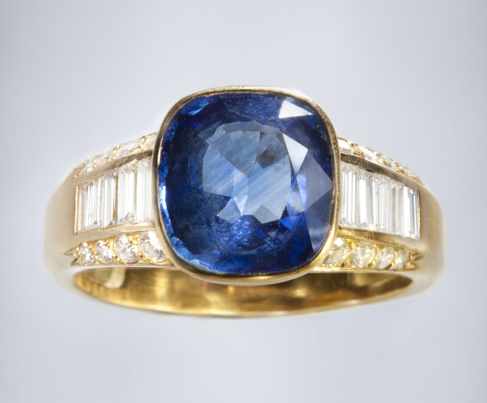 ARFAN Paris Sapphire Diamond Ring