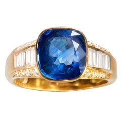 ARFAN Paris Sapphire Diamond Ring