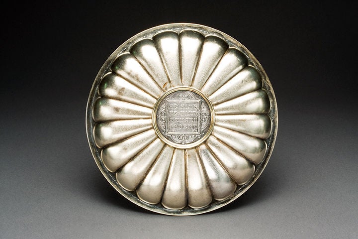 FABERGE Silver Candy Dish, circa 1910