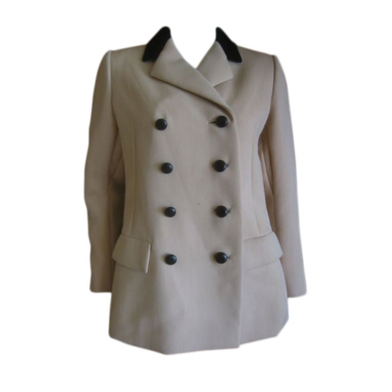 Norman Norell riding style jacket