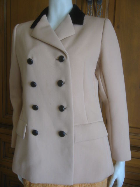 Norman Norell riding style jacket 1