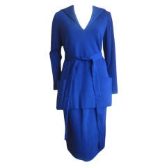 Sailor suit in blue jersey from Norman Norell