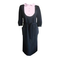 Used Delightful bib front tuxedo dress from Norman Norell