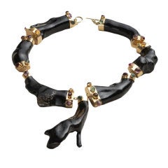 Black Coral Necklace