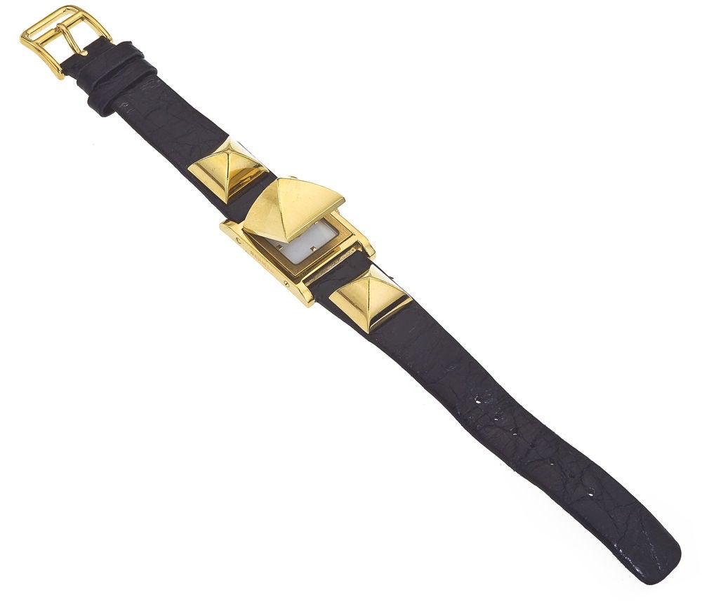 HERMES MEDOR WATCH BLACK