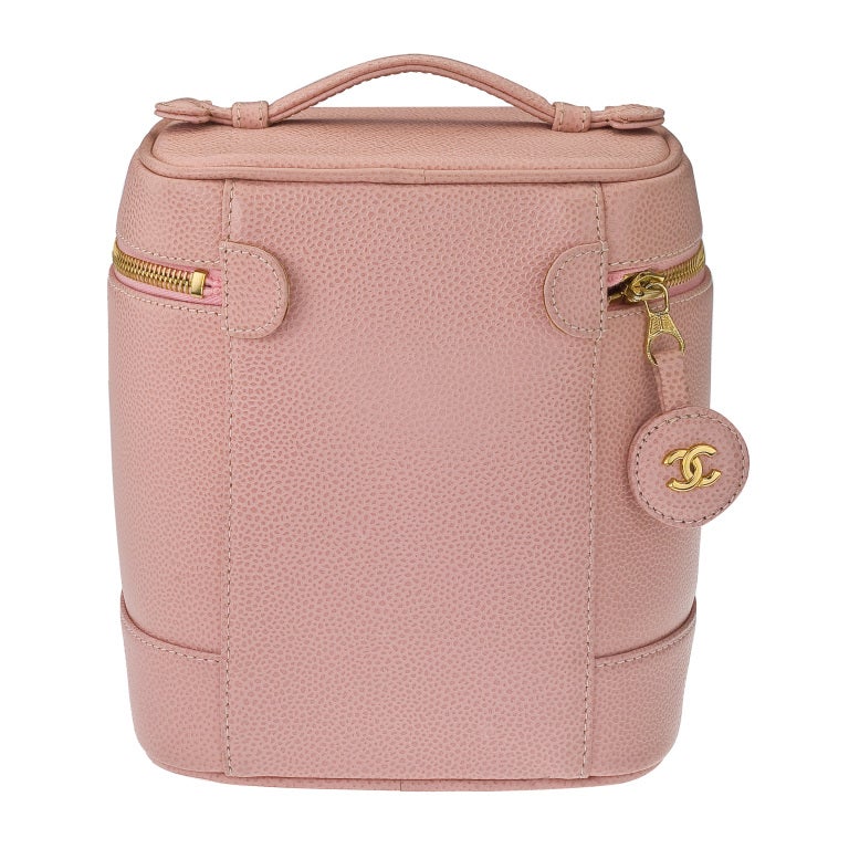 Chanel Vanity Handbag Pink Caviar – AMORE Vintage Tokyo