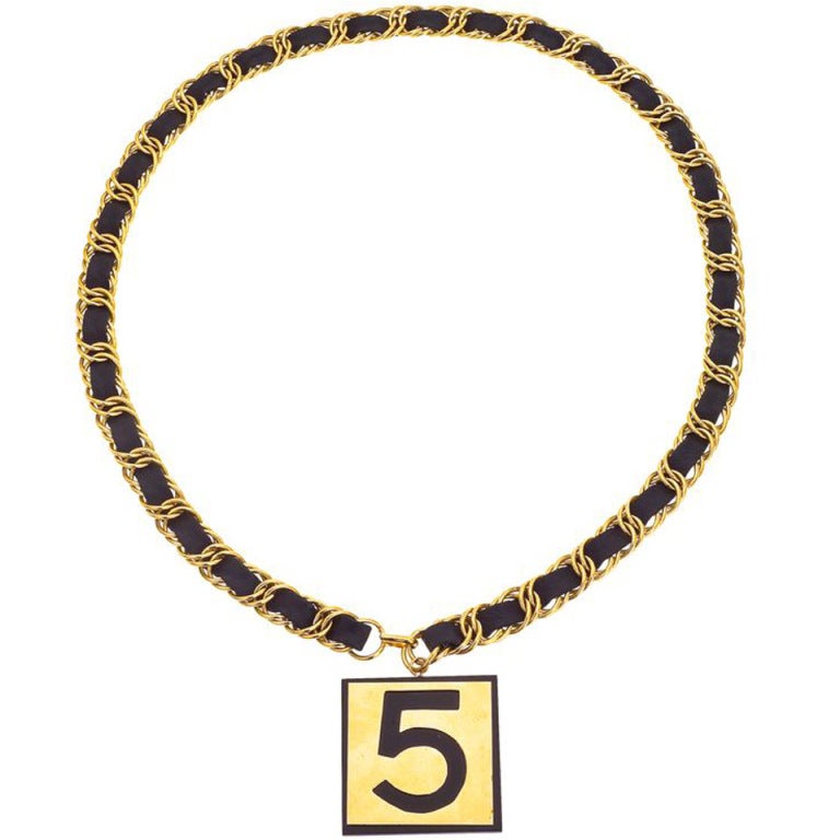 Chanel No.5 Necklace/Belt