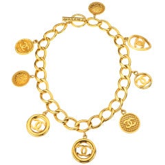 Vintage Chanel Large Charm Necklace/Belt