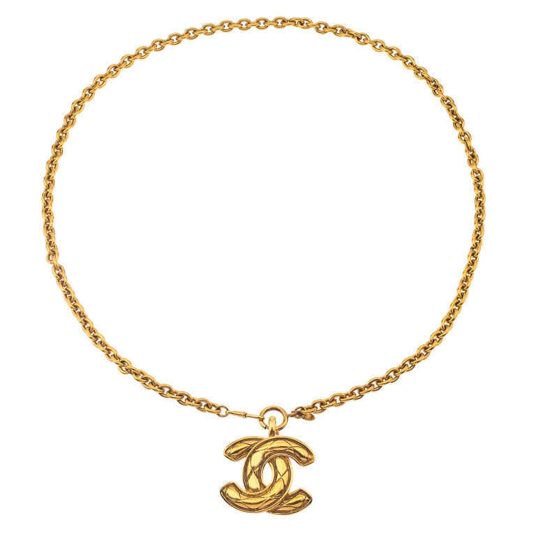 Chanel Extra Large Quilted CC Necklace