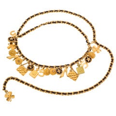 Chanel Chain Belt with Iconic Charms 5
