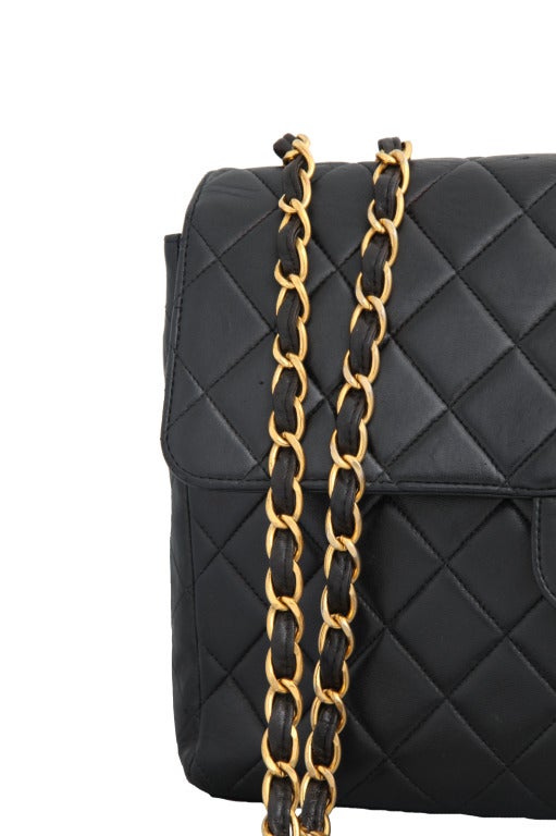 Chanel lambskin jumbo bag