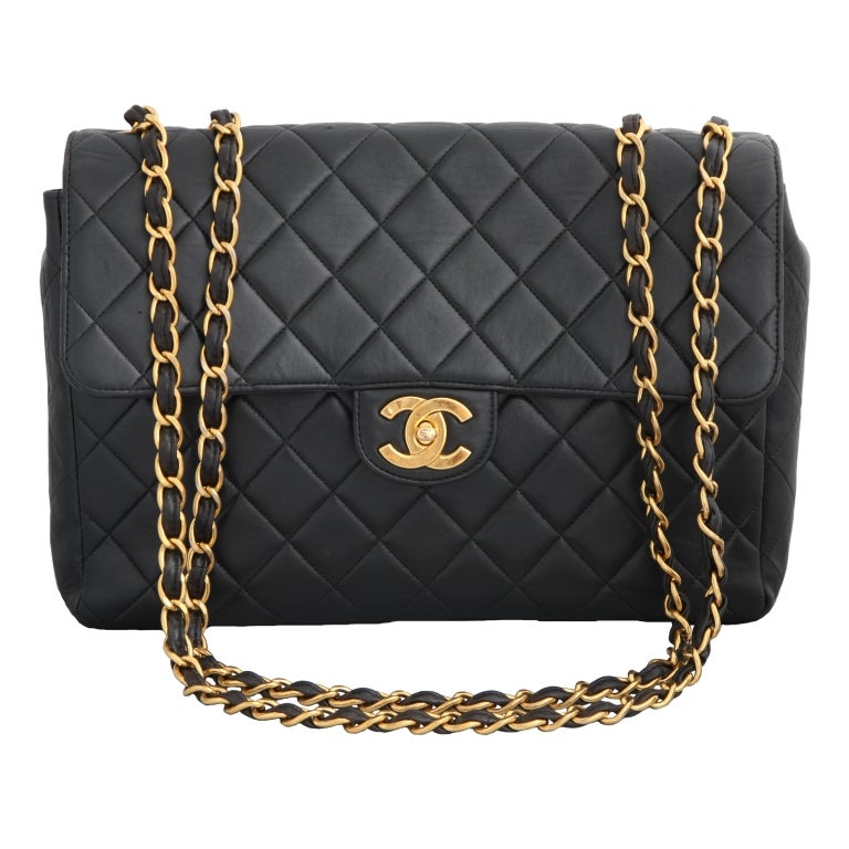 Women's Chanel Lambskin Jumbo Bag