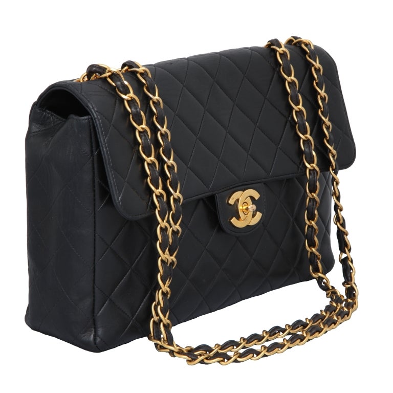 Chanel Lambskin Jumbo Bag 2