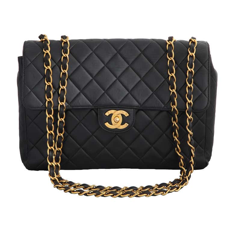 Chanel Lambskin Jumbo Bag at 1stDibs