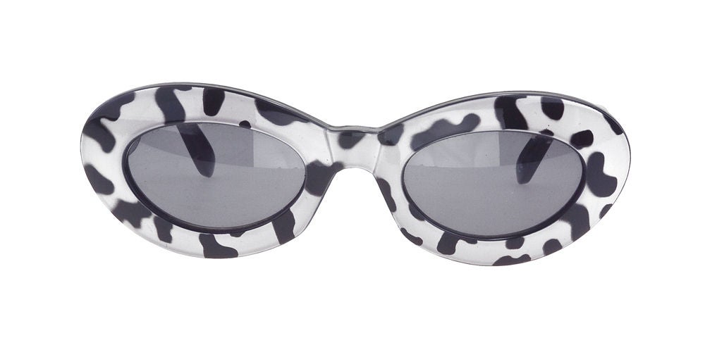 Black Gianni Versace Dalmatian Sunglasses