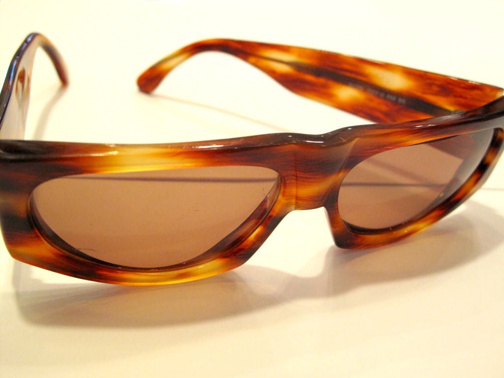 Brown ALAIN MIKLI Tortoise Sunglasses