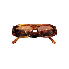 Vintage ALAIN MIKLI Tortoise Sunglasses