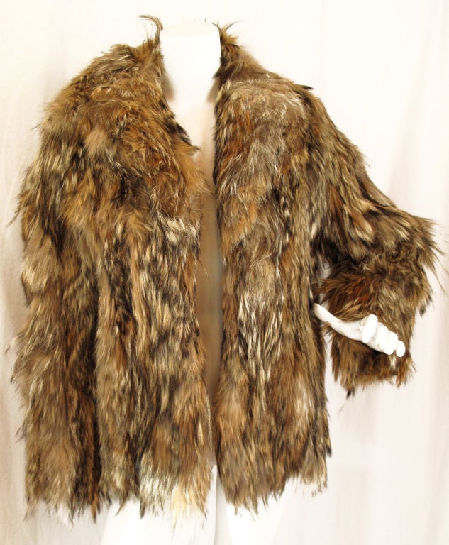 Please contact dealer prior to purchase for White Glove shipping options.

Amazing Boho Coyote Fur Jacket

Measurements are approximate. Please email with any questions or inquiries!