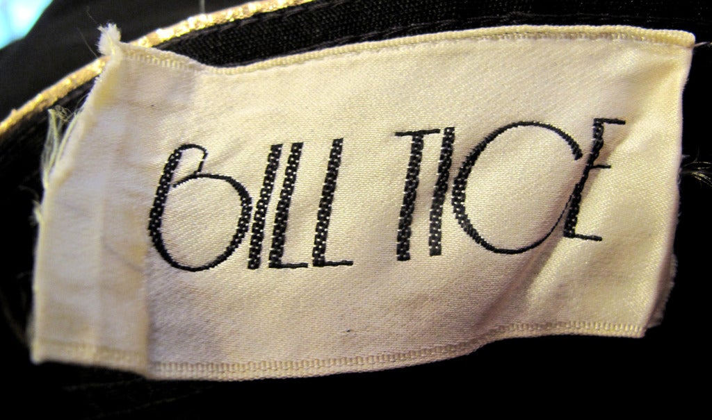 BILL TICE 70s Disco Dress w/ Plunging Neckline 5