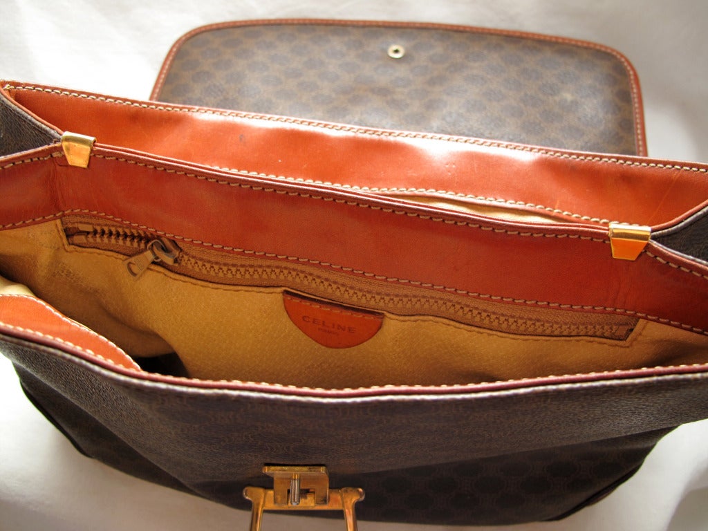 1980s CELINE Trademark Handbag 2