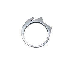 1980s GLEN YANK Aluminium Avant Design Bracelet