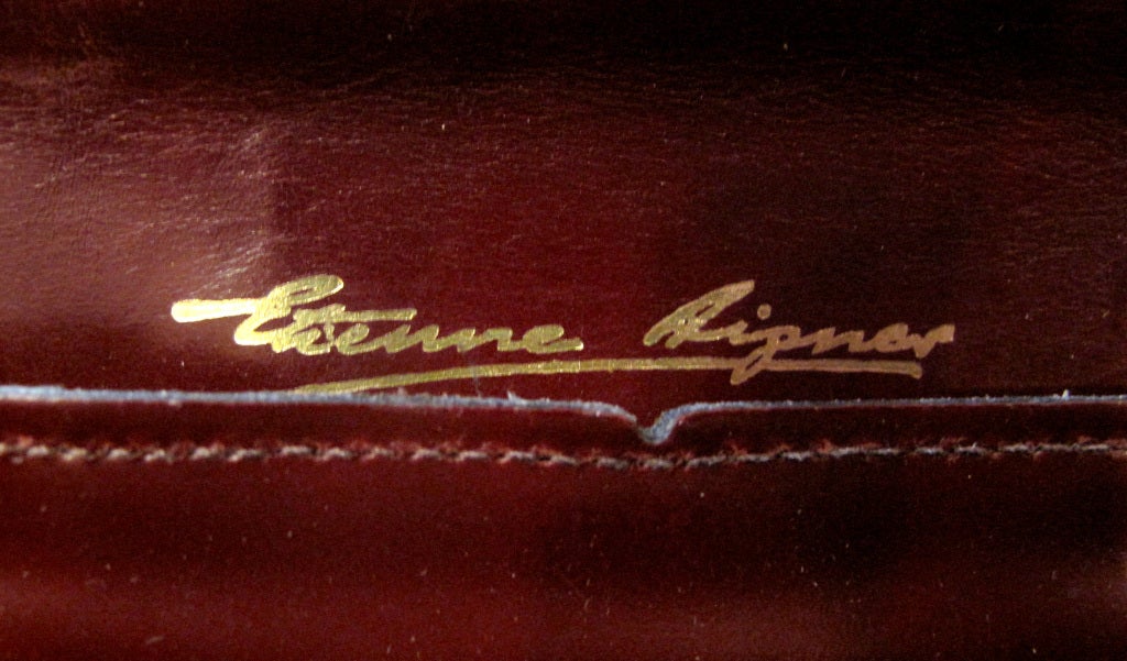 ETIENNE AIGNER Sienna Leather Saddle Bag 1