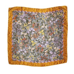 Extra Large Silk Floral LAURA BIAGIOTTI Scarf
