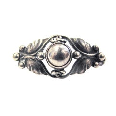 Georg Jensen 1" Sterling Pin 224A