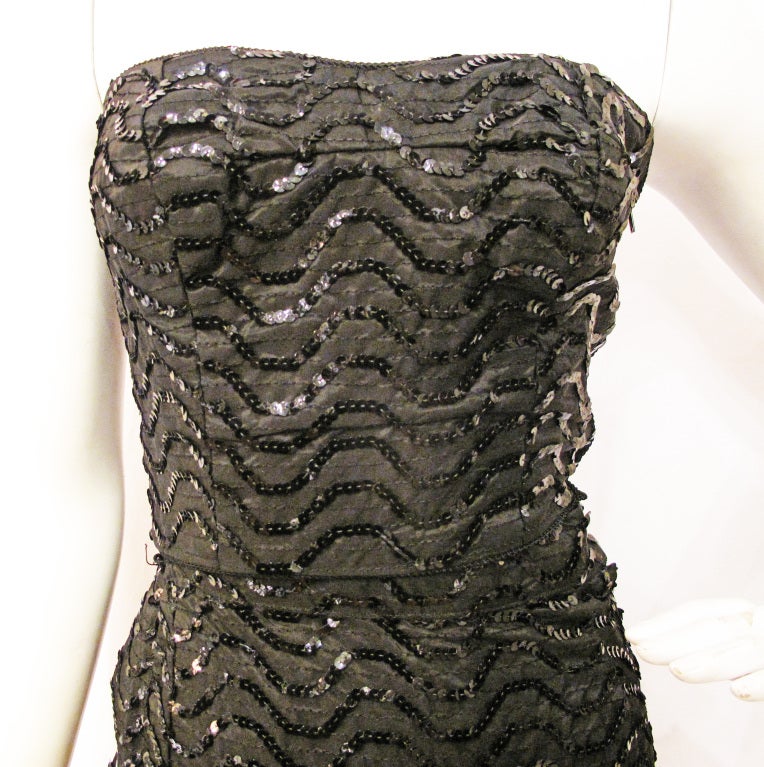 sequin two piece