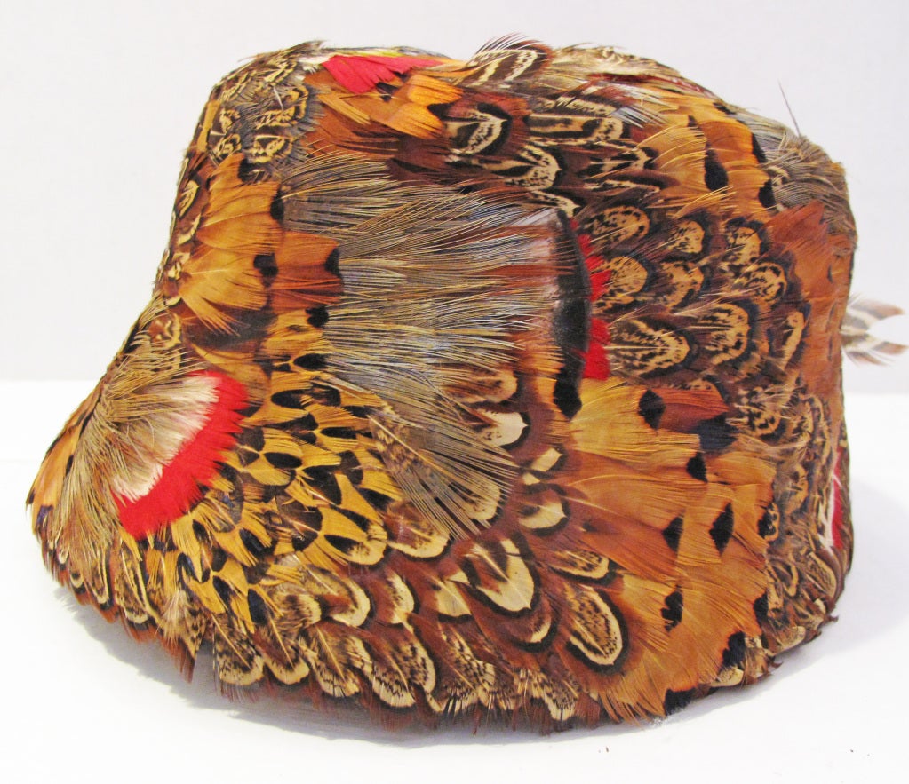 QUALITY HOUSE Pheasant Feather Hat 1