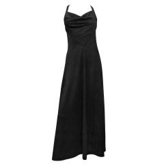 Clovis Ruffin Dancing Queen 1970s Drop Back Dress