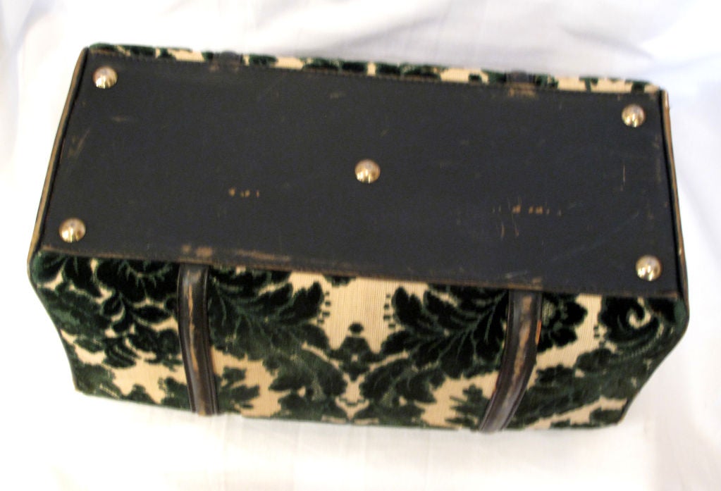 Leather & Tapestry Mary Poppins Bag 3