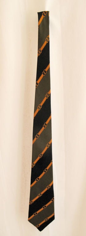 Vintage HERMES Chain Link Tie