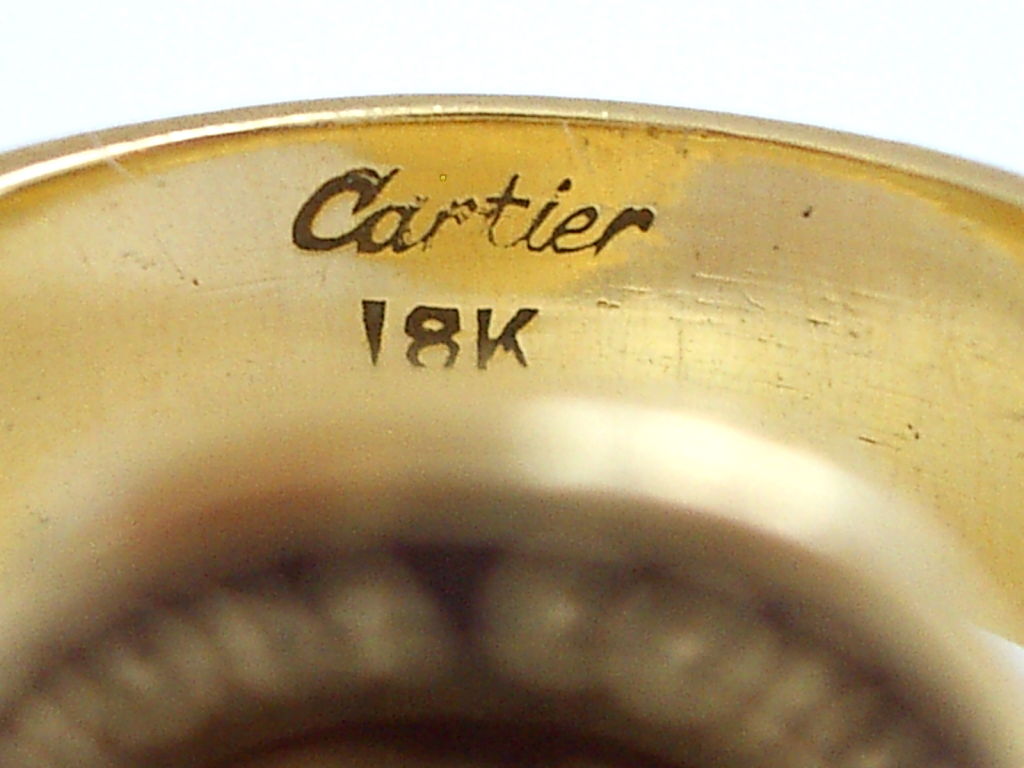 cartier cigar band ring