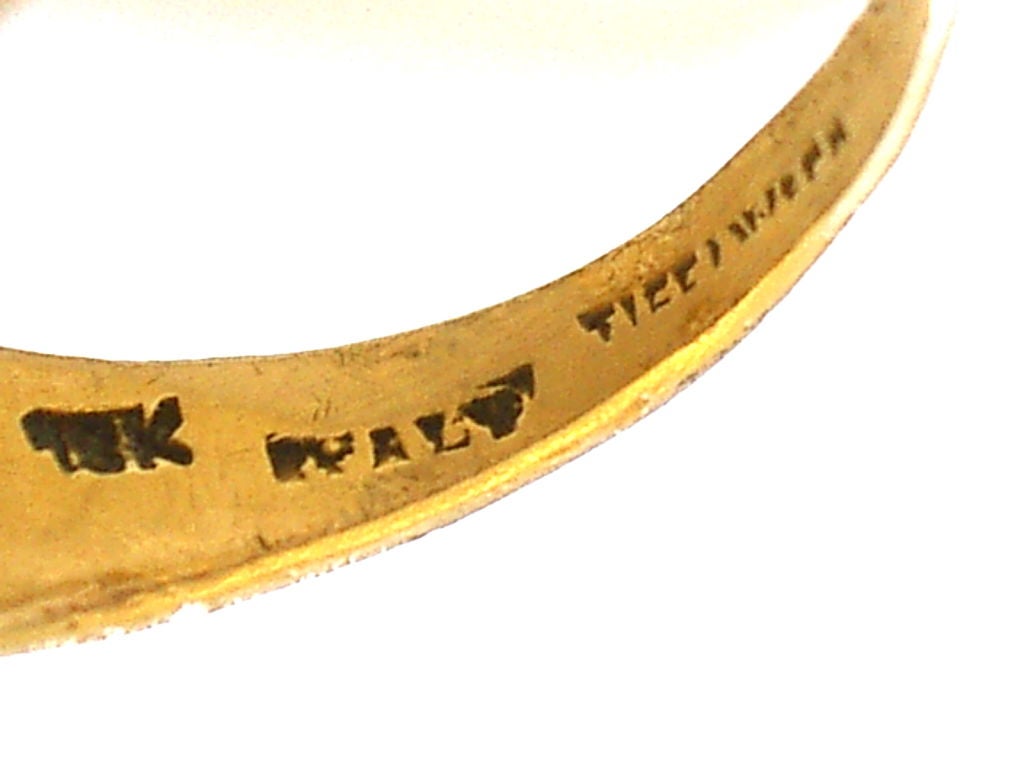 TIFFANY AND COMPANY, 18k Ring, Italy, circa 1970 2