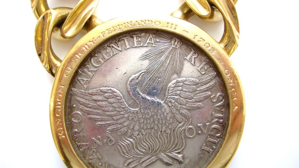 BULGARI, 18k Gold and Coin Necklace, circa 1970 1